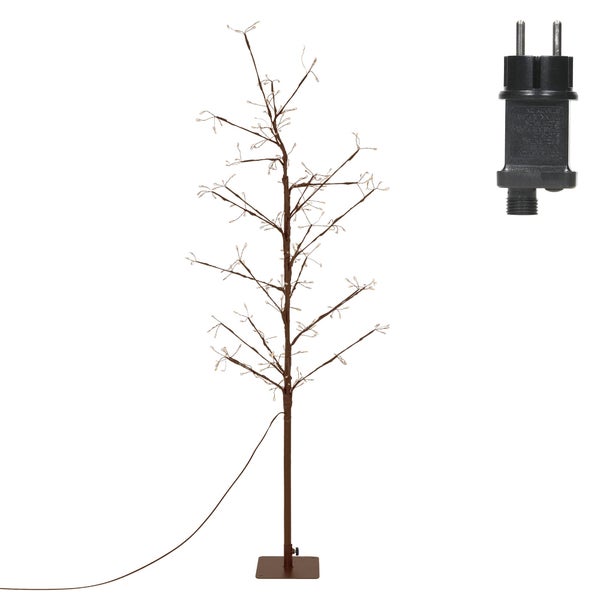 LED Lichterbaum mit Metallständer und Netzstecker