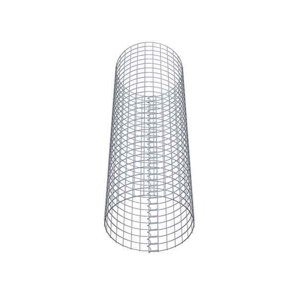 Gabionensäule Durchmesser 47 cm MW 5 x 5 cm rund - Höhe: 140 cm