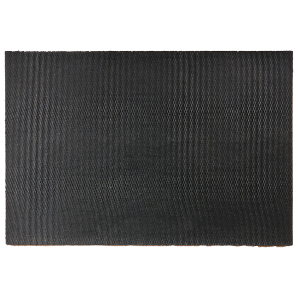Rückseite einer Fußmatte aus rutschfestem Material mit Noppenstruktur.