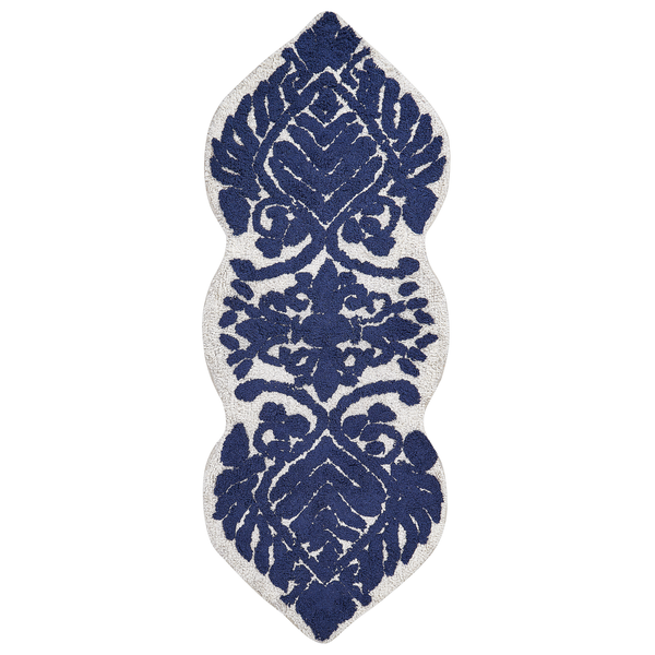 Badematte CANBAR Marineblau 150 x 60 cm Baumwolle