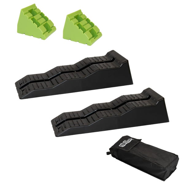 Reifenblocker Set mit Tragetasche