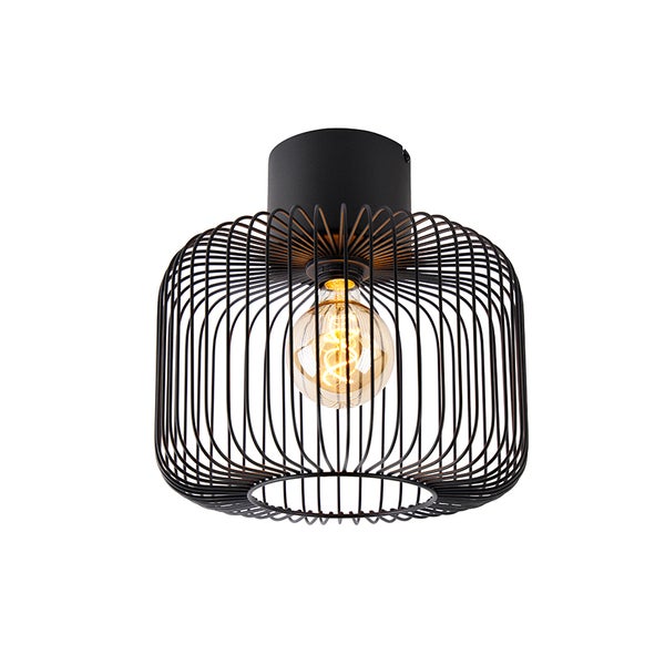 Design-Deckenleuchte schwarz Draht 31,5 cm - Baya