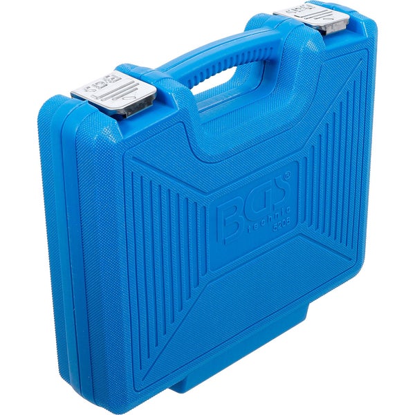 Blauer Werkzeugkoffer aus Kunststoff