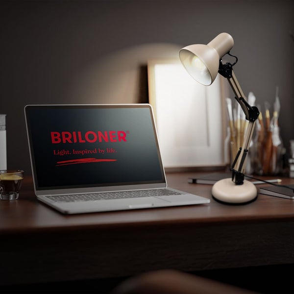 Schreibtischlampe Leselampe Tischlampe Kabelschalter Schwenkbar Büro
