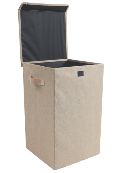 Wäschekorb Wäschebox Stoffbox mit Deckel Dreso M