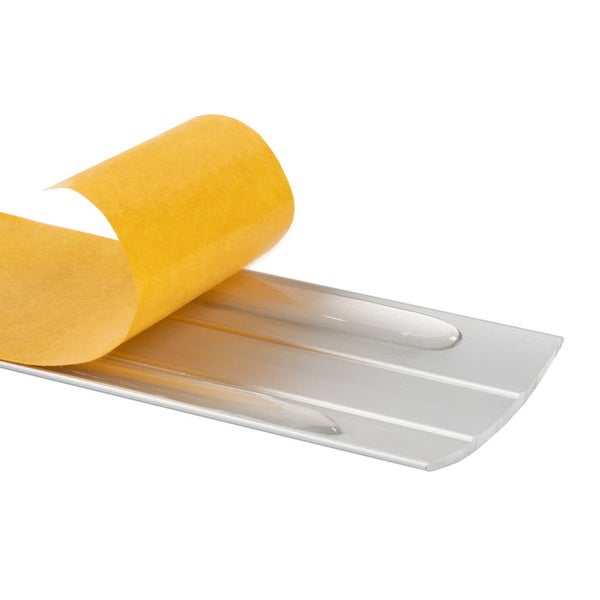 FLOORDIREKT Übergangsprofil - Übergang zwischen Bodenbelägen - Breite: 30 mm - Silber - Selbstklebend - 100 cm