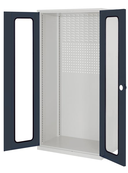 Kappes ®RasterPlan Schubladenschränke 1950x1000x600mm Sichtfenstertüren Modell 30 anthrazitgrau