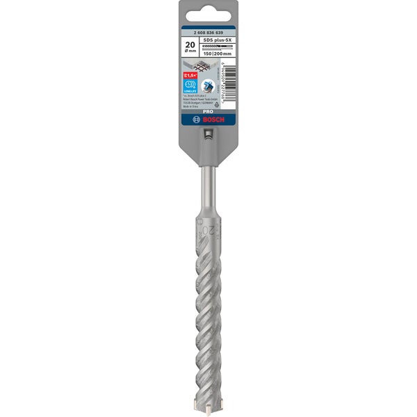 Bosch SDS plus-5X Hammerbohrer, 20 Millimeter Durchmesser