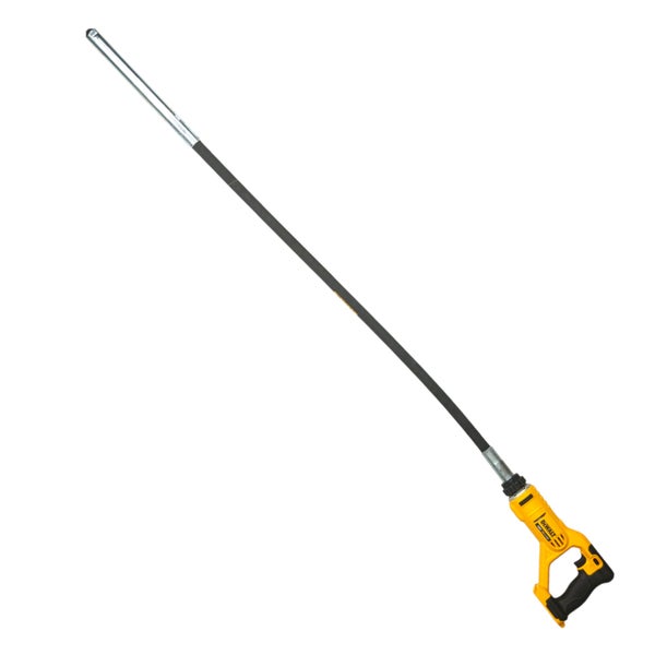 DeWalt Akku Betonverdichter mit langem Rüttler und Handgriff