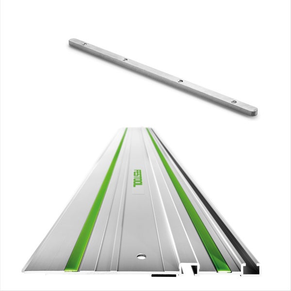 Festool FS 1400/2 Führungsschiene 1400 mm 2 Stk. ( 2x 491498 ) + 2x Verbindungsstück FSV ( 2x 482107 )