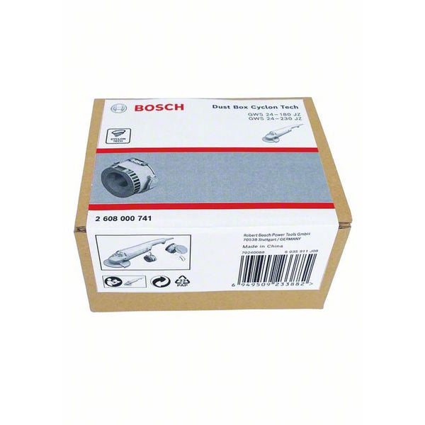 Bosch Staubbox Cyclon Tech Verpackung für Winkelschleifer