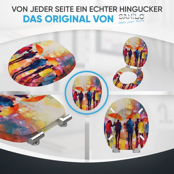 WC-Sitz mit Absenkautomatik Umbrella
