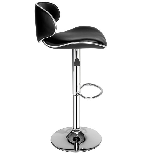 2 Barhocker Bassi aus Kunstleder