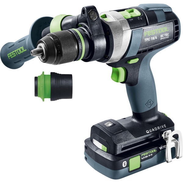 Festool Akku-Schlagbohrschrauber TPC 18/4 5,0/4,0 I-Plus QUADRIVE / 1x 4,0 1x 5,0 Akku + Ladegerät + Zubehör im Systainer - 577651