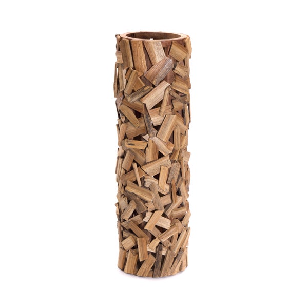 Säule  Vela 79x26 cm, Teakholz massiv