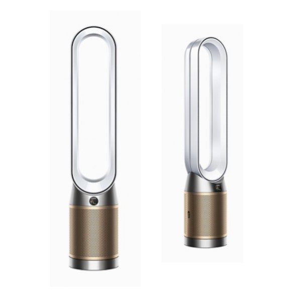 Dyson Cool Formaldehyde TP09 Luftreiniger – HEPA Filter, Luftstrom Weiß Gold, Effektive Luftreinigung für Saubere Raumluft, Ideal für Allergiker und Schadstoffentfernung