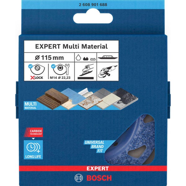 Bosch Expert Multi Material Trennscheibe, Durchmesser 115 mm
