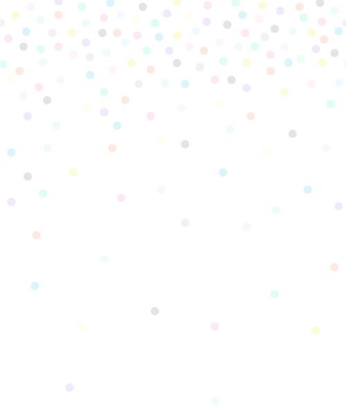 Illustration von verstreuten, runden Punkten