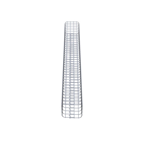 Gabionensäule 22 x 22 cm MW 5 x 5 cm eckig - Höhe: 1,80 m