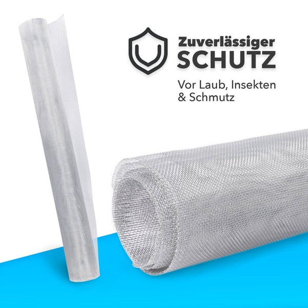 FLOORDIREKT Lichtschachtabdeckung - Schutzgitter für Kellerschächte - Individuell zuschneidbar - 120 x 60 cm
