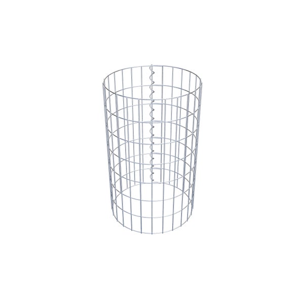Gabionensäule Durchmesser 42 cm, MW 5 x 10 cm rund - Höhe: 0,70 m
