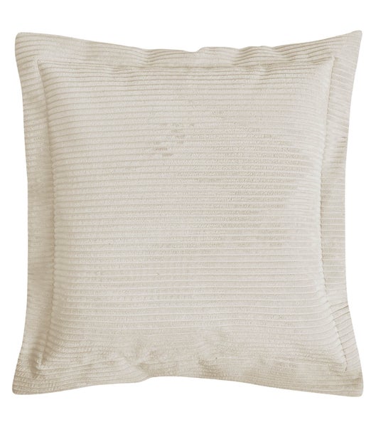 mokebo Sofakissen aus Cord 'Das Wölkchen', Couchkissen oder Flatterkissen in Beige