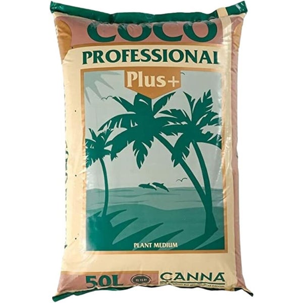 Canna Coco Natural 50L Set M – Komplettes Düngeset mit 1L Canna Coco A & B, 50L Coco Plus, Pipette, Messbecher, Rhizotonic & Canna Boost für starkes Wachstum und üppige Blüten