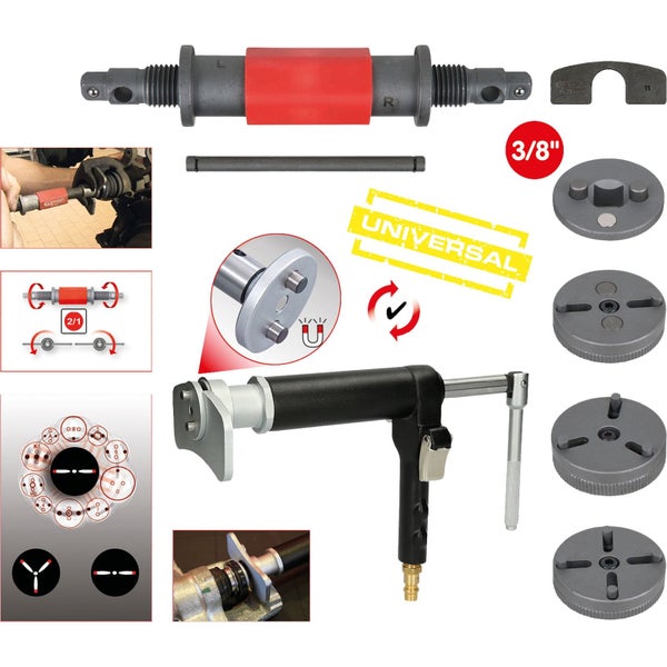 Bremsenkolbenrücksteller Set für vielfältige Bremsanlagen