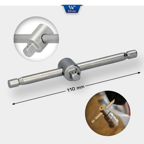 BRILLIANT TOOLS 1/4 Gleitgriff - BT020902