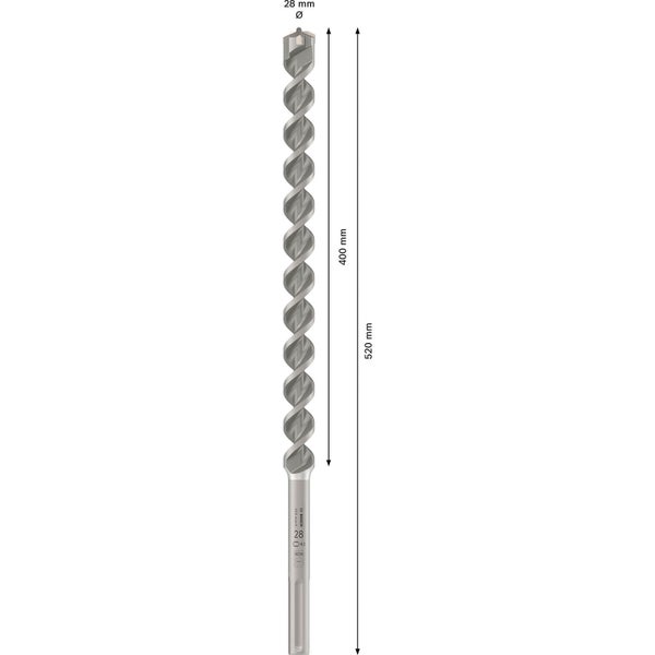 Bosch PRO SDS max-4 Hammerbohrer 28 x 400 x 520 mm - 2608685871