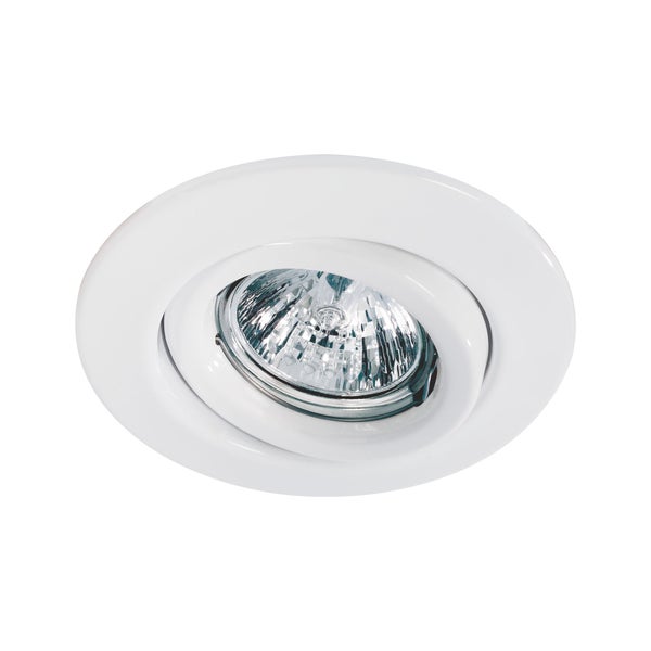 Einbauleuchte Quality schwenkbar rund 110mm 20° GU5,3 max. 50W 12V dimmbar Weiß