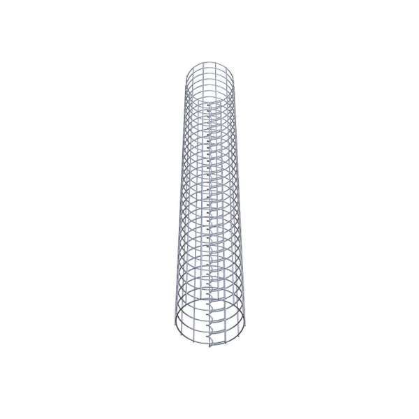 Gabionensäule Durchmesser 22 cm MW 5 x 5 cm rund - Höhe: 150 cm