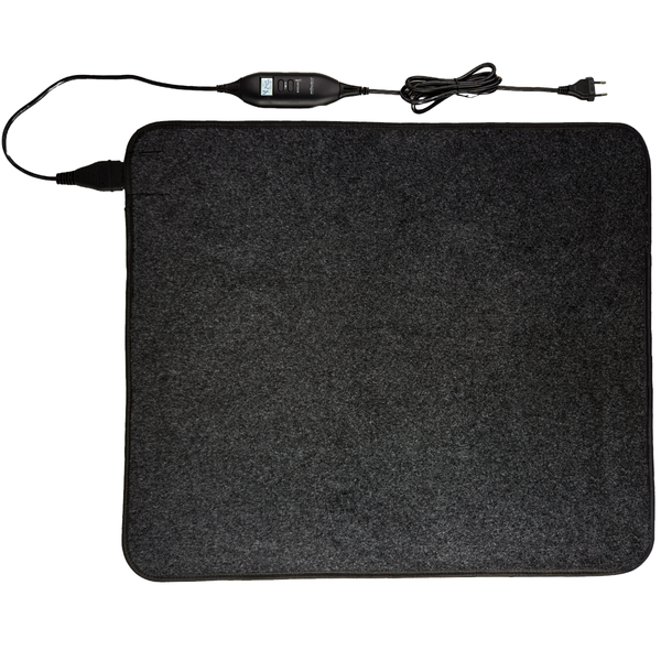 Heizmatte mit Bedienelement und Stecker