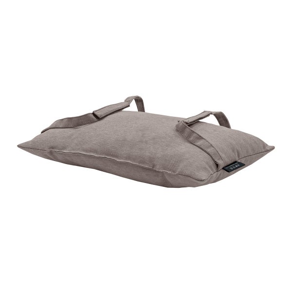 Kissen Panama taupe - Ca. 24x40 cm - 4er-Set