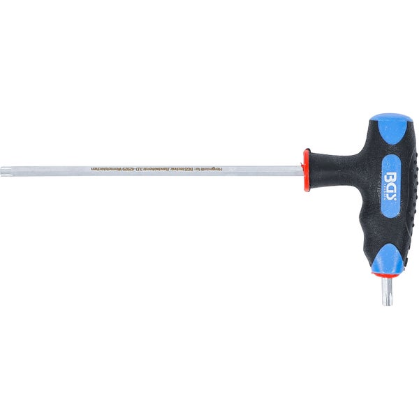 BGS Schraubendreher mit T-Griff und seitlicher Klinge T-Profil (für Torx) T30 - 4010-15