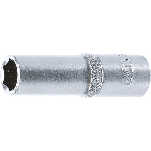 BGS Steckschlüssel-Einsatz Sechskant tief Antrieb Innenvierkant 12,5 mm (1/2) SW 14 mm - 10554