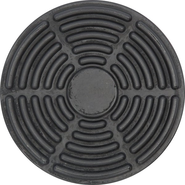 Runde Abdeckung mit Rillenmuster