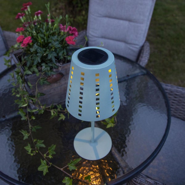 Dekorative Tischleuchte mit Abmessungen