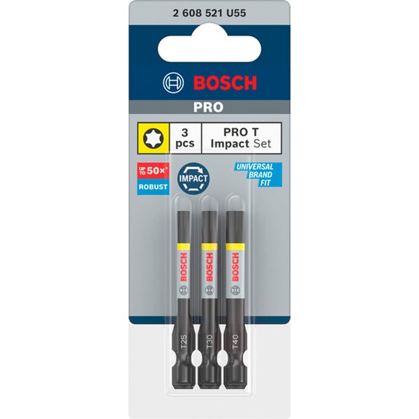 Bosch Pro T Impact Set, 3-teilig
