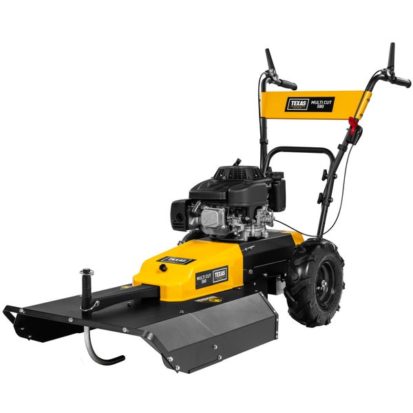 Wiesenmäher Texas Multi Cut 580TG Benzin 4-Takt 224cm³ mit Antrieb & schwenkbarem Vorderrad – 58cm Schnittbreite für hohes Gras