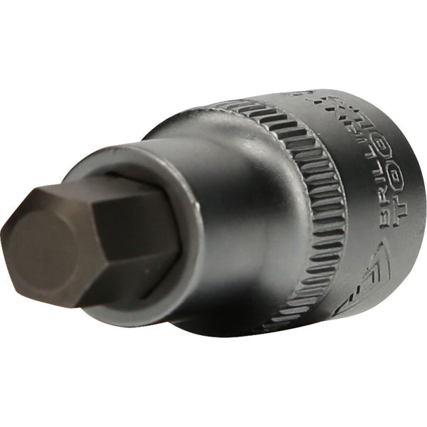 BRILLIANT TOOLS 1/2 Innensechskant Bit-Stecknuss 55 mm lang 10 mm - BT022864