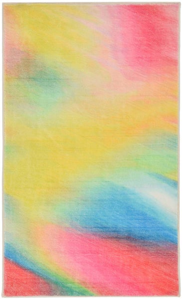 Farbenfrohe weiche Badematte Ariella Bunt 70x120 cm