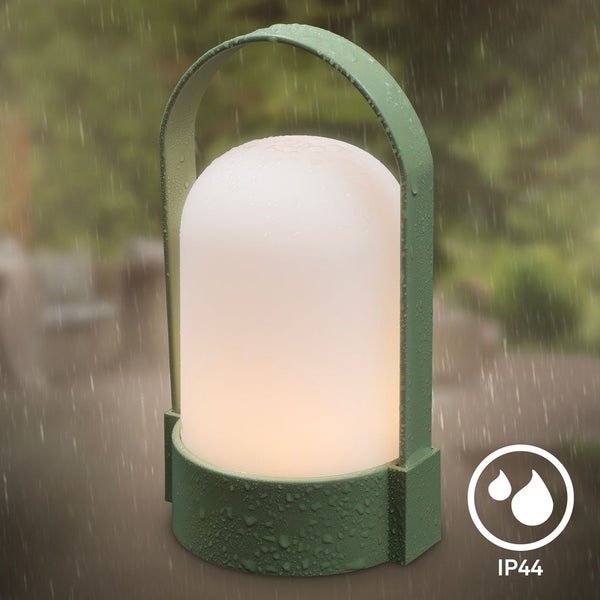 LED Tischlampe Akku LED Tischleuchte Dimmbar Kabellos Touch Terrasse Warmweiß
