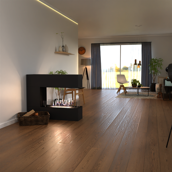 GLOW FIRE Ethanol Kamin 'Oakland mini' | Ethanolofen in schwarz mit 3 Std. Brenndauer und 3 KW Heizleistung | BxHxT: 110x90x30 cm
