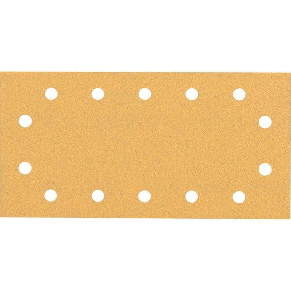 Bosch 50x Expert C470 Schleifpapier mit 14 Löchern für Schwingschleifer 115 x 230 mm G 100 - 2608900945