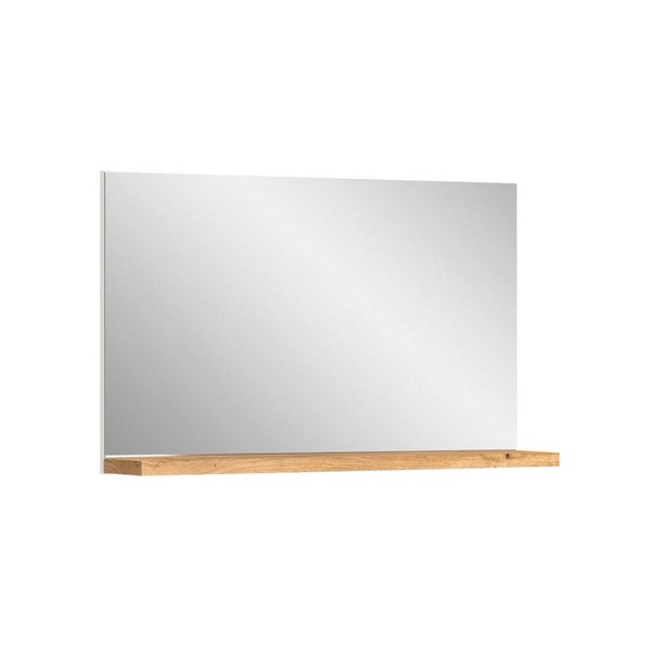 Rechteckiger Spiegel mit Ablage