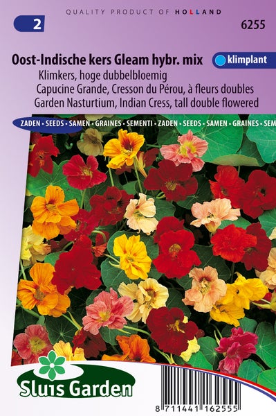 Ostindische Kresse Gleam Hybrid Mix Samenpackung
