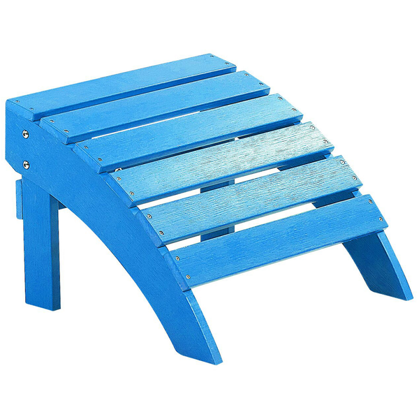 Garten Fußhocker ADIRONDACK Blau
