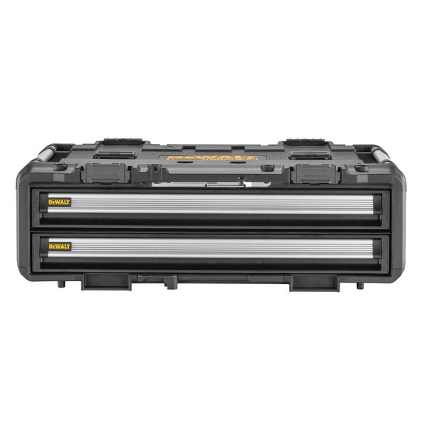 DeWalt ToughSystem 2.0 Werkzeugbox mit zwei Schubladen.