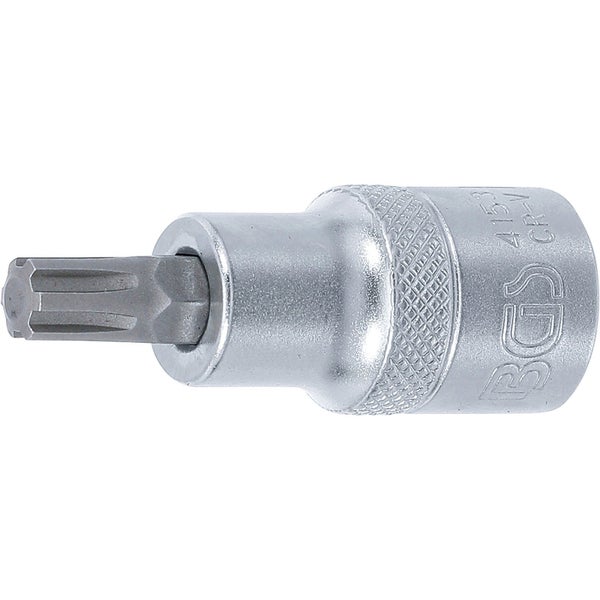 BGS Bit-Einsatz Antrieb Innenvierkant 12,5 mm (1/2) Keil-Profil (für RIBE) M8 - 4153